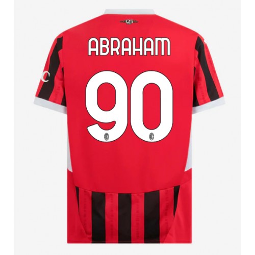 Dres AC Milan Tammy Abraham #90 Domaci 2024-25 Kratak Rukav